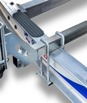 Extension Adjustment Mounting Bracket | 430 L | BKT003-A-GAL | D-Flector