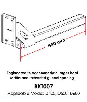 Extension Adjustment Mounting Bracket