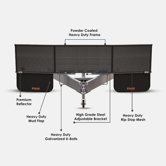 D-Flector Caravan Standard Stone Guard 1