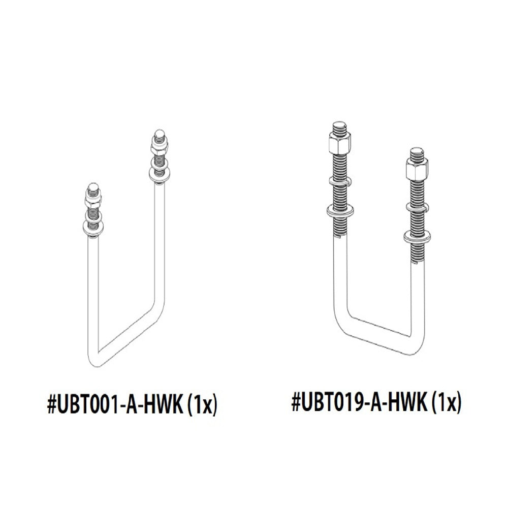 Boat Stone Guard Kit - 1x UBT001 & 1x UBT019