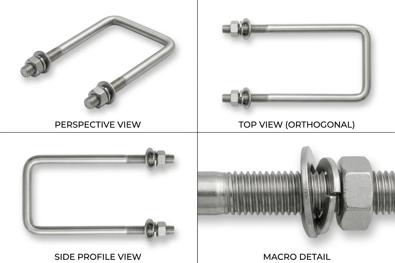 Front U-BOLT | Stainless Steel - UBT001-C