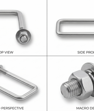 Rear U-BOLT | Stainless Steel - UBT017-C