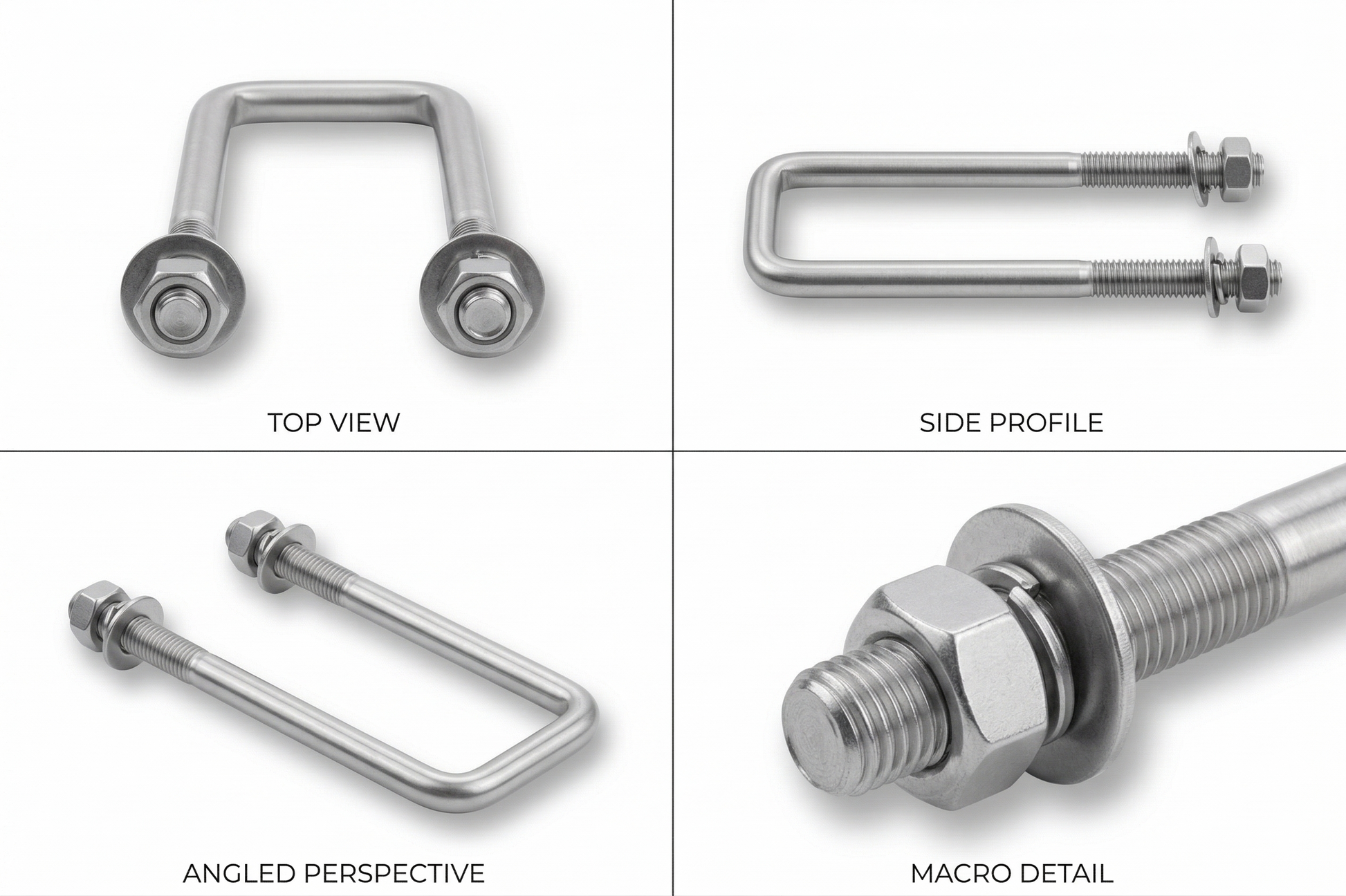 Rear U-BOLT | Stainless Steel - UBT017-C