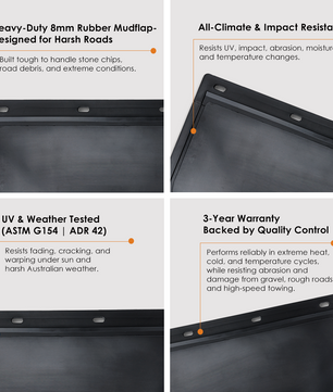 Heavy Duty Mudflap Lotus Caravan |24