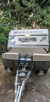 D-Flector fitted to a Masterpiece Optimum off-road caravan