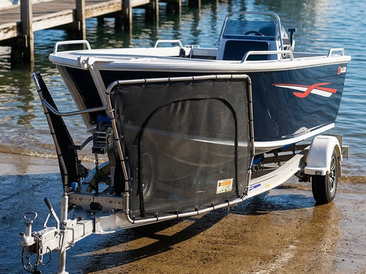 D-Flector stone guard fitted to your rig
